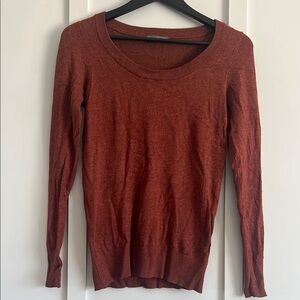 Women's Rust Crewneck Sweater